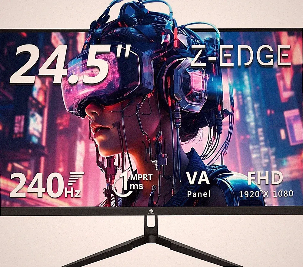 25 Inch (24.5 Inch) Gaming Monitor 240Hz 1Ms MPRT Full HD VA Panel 350Cd/M² Brig