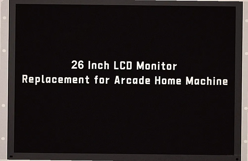 26 Inch Arcade Gaming Monitor 4 3 LCD HDMI VGA CGA EGA Replacement Screen