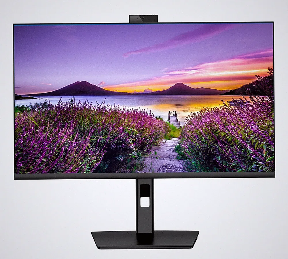 27" 1440P QHD Monitor - 5MP Webcam - Stereo Mic & Speakers - DP1.4, HMDI