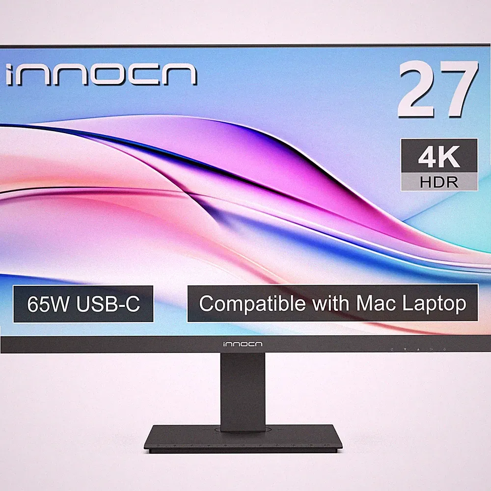 27" 4K USB-C Monitor for Laptop MacBook/Mac mini - 16:9 IPS 3840 x 2160 Displ...