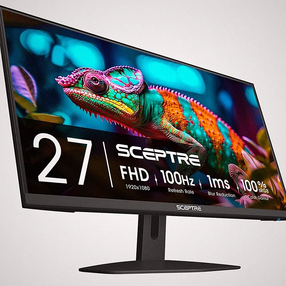 27" FHD 1080p Gaming Monitor, 100Hz, 1ms, DisplayPort & HDMI, FreeSync, Eye Care