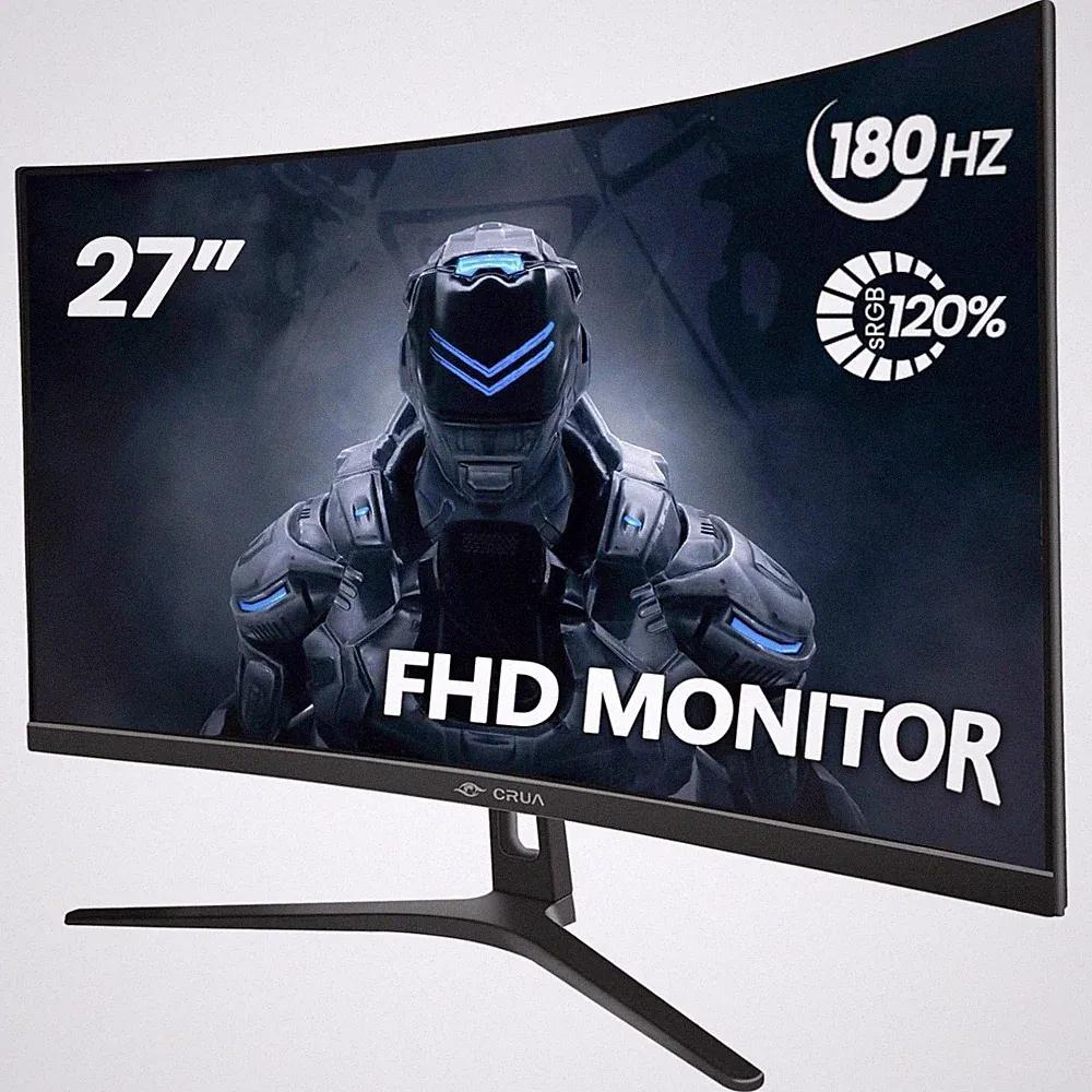 27" FHD 180Hz Monitor, Flicker-Free, Blue Light Filter