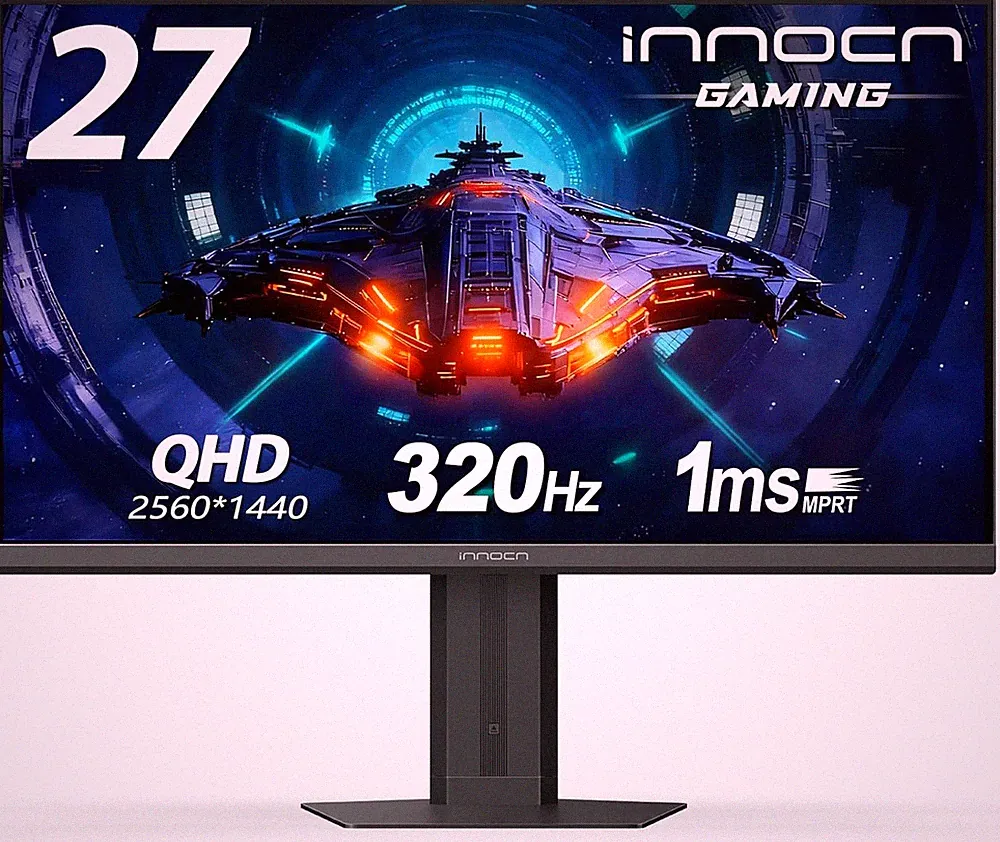 27" Gaming Monitor 2K QHD 2560 X 1440P 240Hz 320Hz 1Ms IPS PC Computer Display