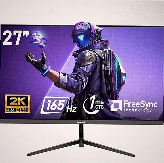 27” Gaming Monitor FHD 1080p 180Hz IPS FreeSync HDMI DP USB-C Flat Screen