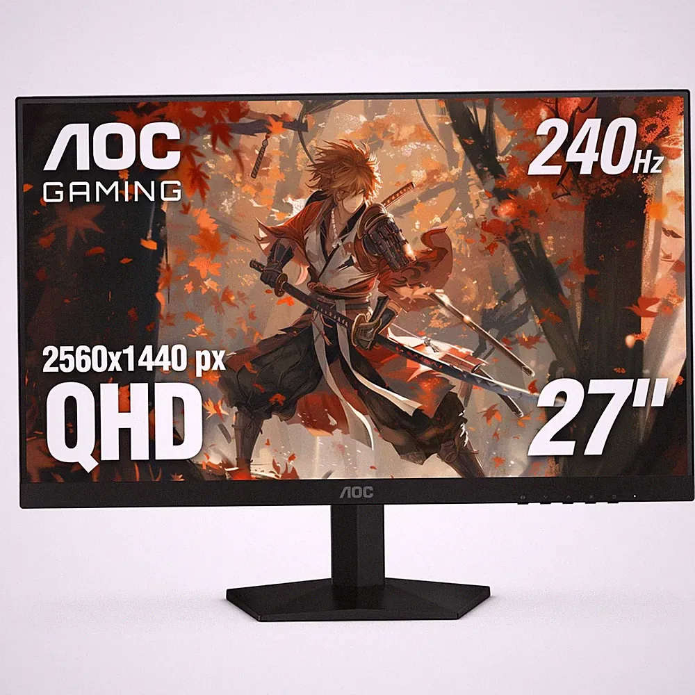 27" Gaming Monitor QHD 260Hz Overclocked IPS G-SYNC Compatible Q27G41ZE