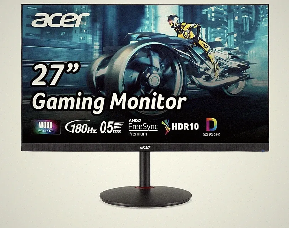 27” Gaming Screen 180hz 1ms Acer Nitro XV1. Brand New. Never Used ￼￼