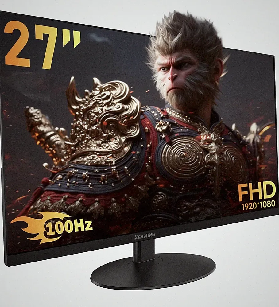 27 Inch 1080P Ultra Wide FHD Frameless Computer Monitor