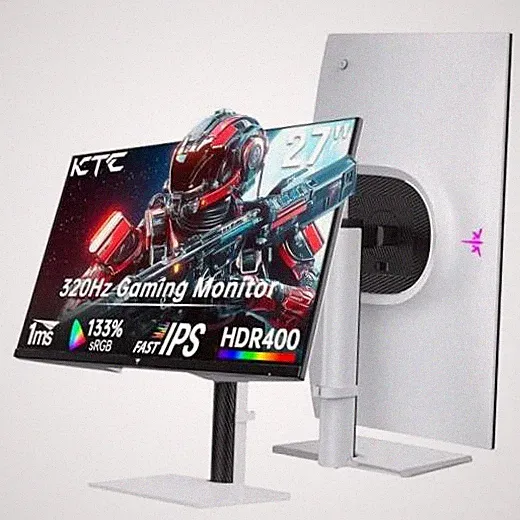 27 Inch 320Hz Gming Monitor 2K, 1440P Monitor 300Hz, Fast IPS, H27E6