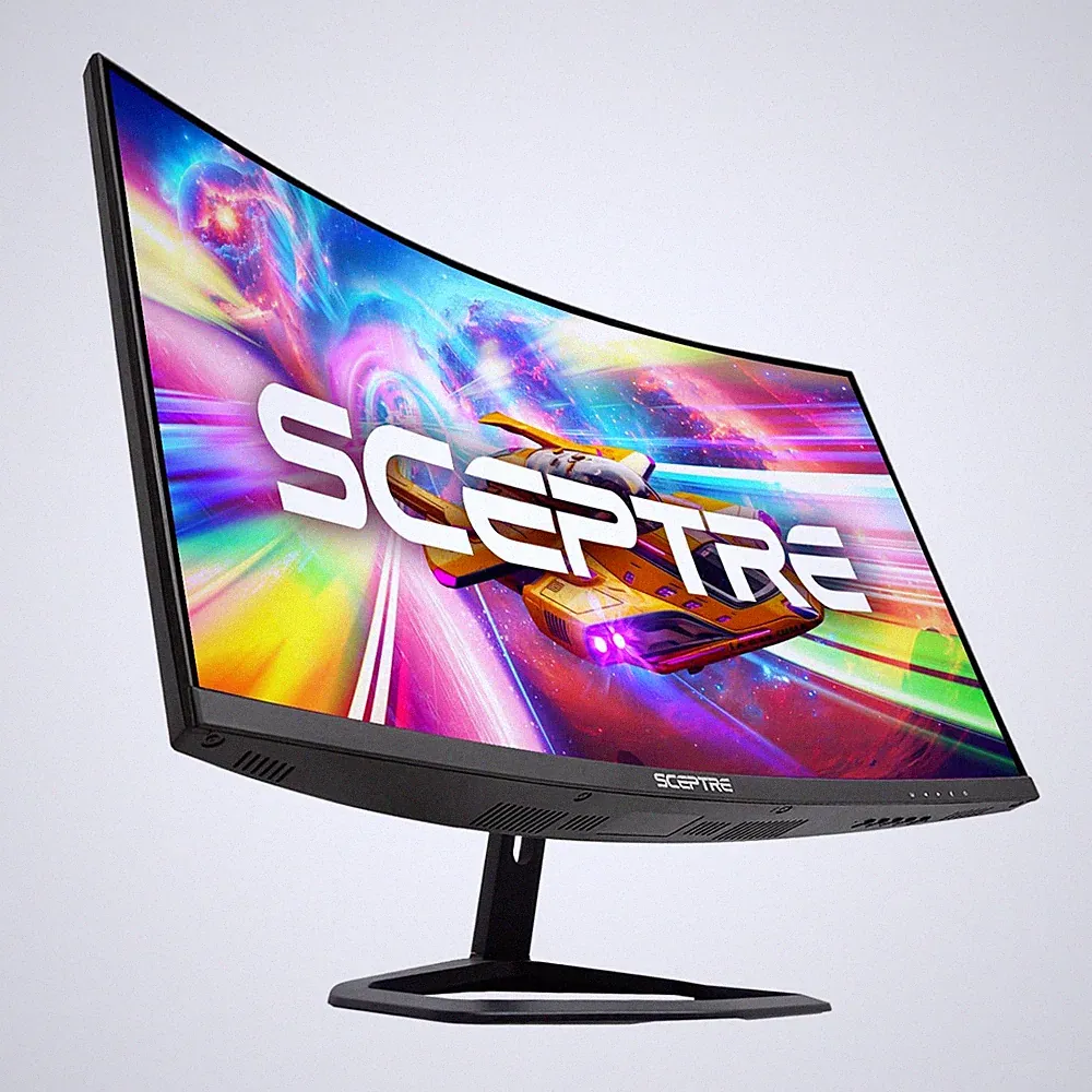 27-inch Curved Gaming Monitor 240Hz FreeSync 1500R Edgeless Design - Immersive