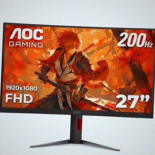 27 Inch Curved Gaming Monitor FHD 200Hz VA 0.3ms HDR, C27G4H2 27" 200Hz FHD