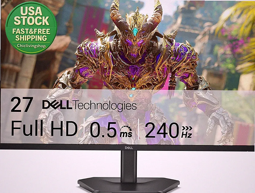 27 Inch FHD Gaming Monitor 240Hz 0.5Ms IPS Freesync SE2726HG