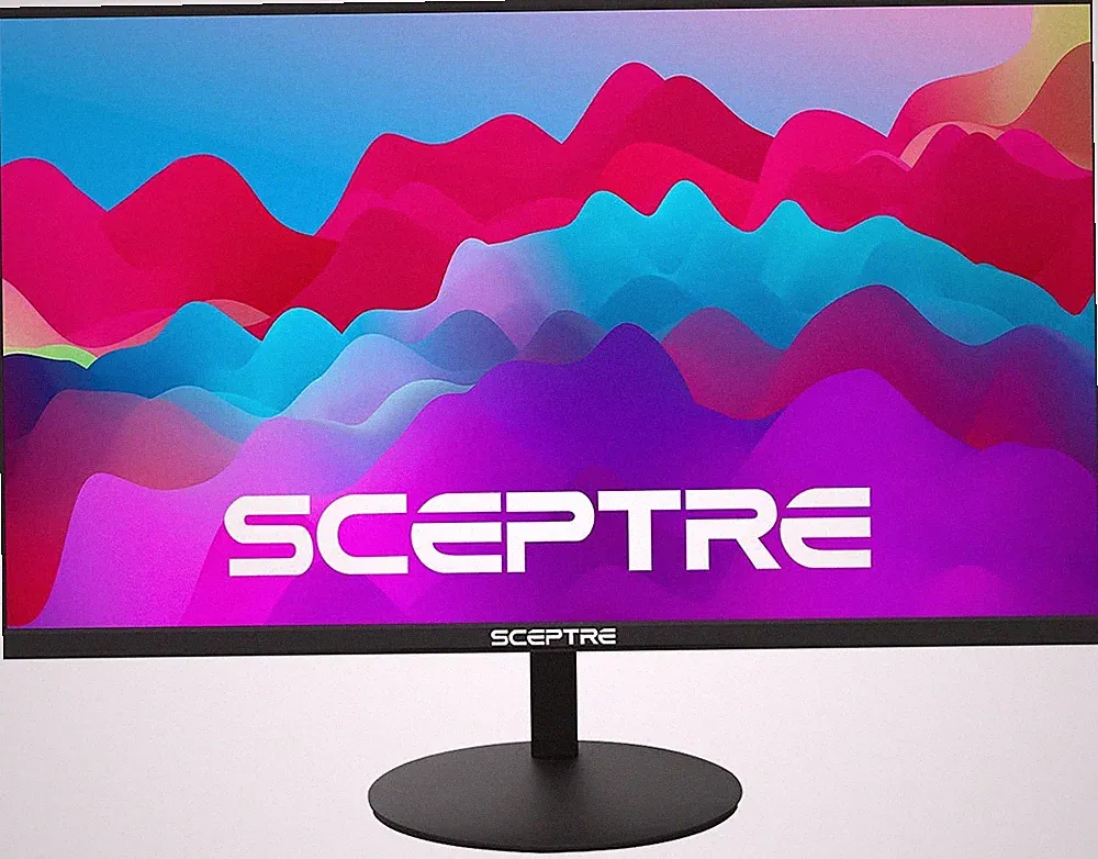 27-Inch FHD LED Gaming Monitor 75Hz 2X HDMI VGA Build-In Speakers, Ultra Slim Me