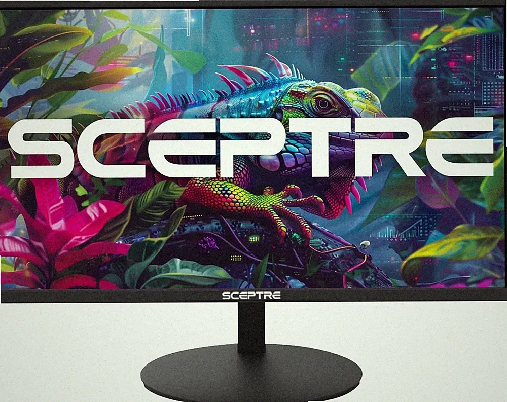 27-Inch Full HD LED Monitor with 75Hz/100Hz Refresh Rate, HDMI & VGA, Built-i...