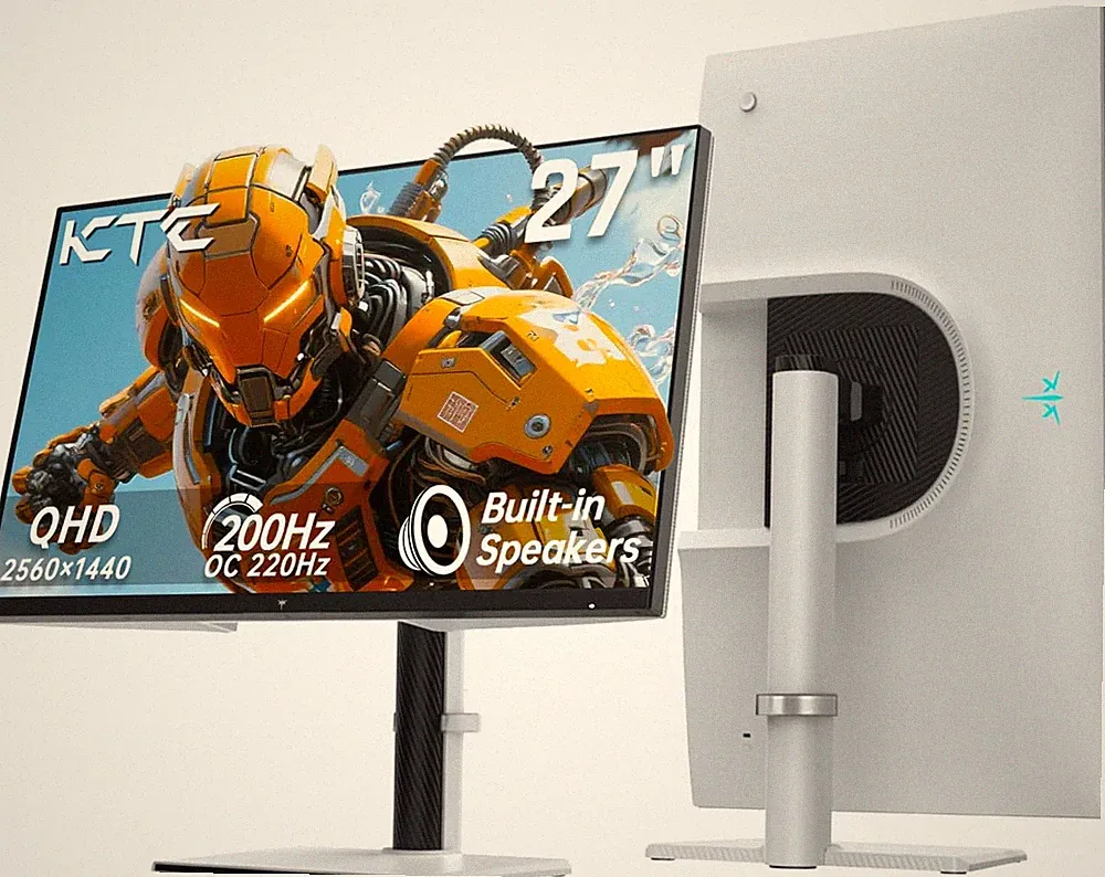 27 Inch Gaming Monitor 200Hz, 1440P Monitor with Speakers, up to 210Hz Computer