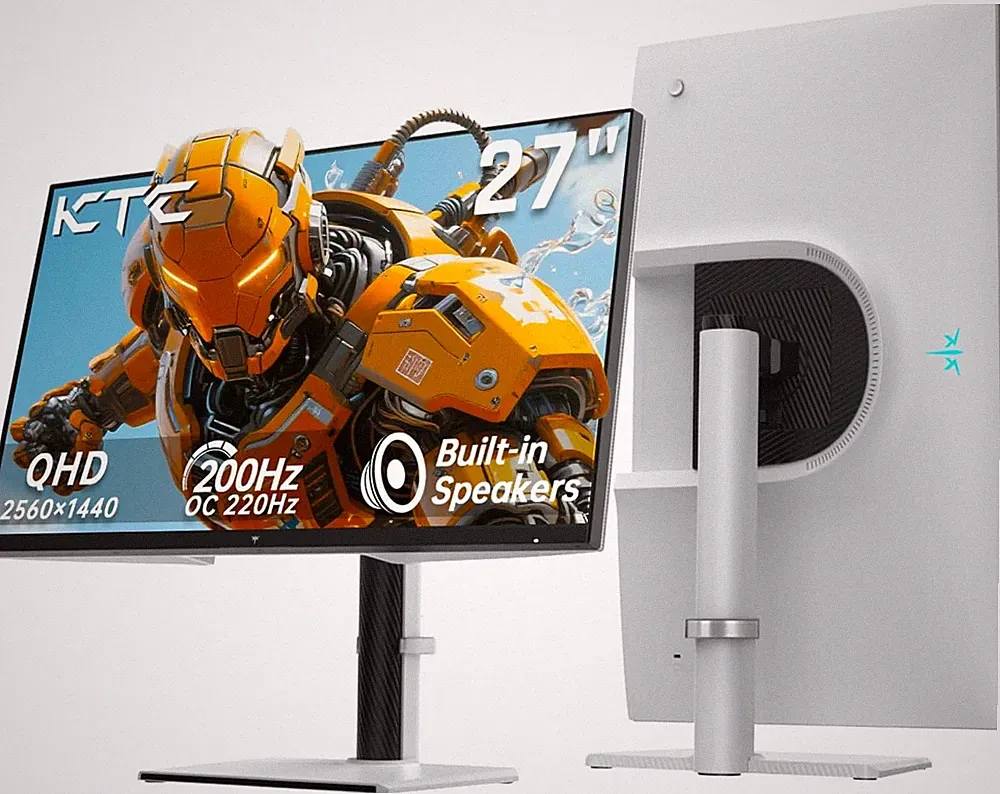 27 Inch Gaming Monitor 200Hz, 1440P Monitor with Speakers, up to 210Hz Computer