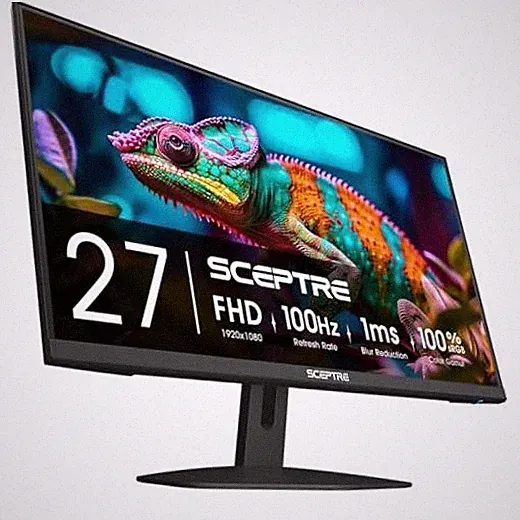27-Inch Gaming Monitor, FHD 1080p, 100Hz, 1ms, 27" DP HDMI 100Hz 2025