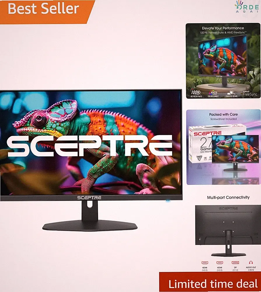 great voell 27 inch gaming monitor 100 hz