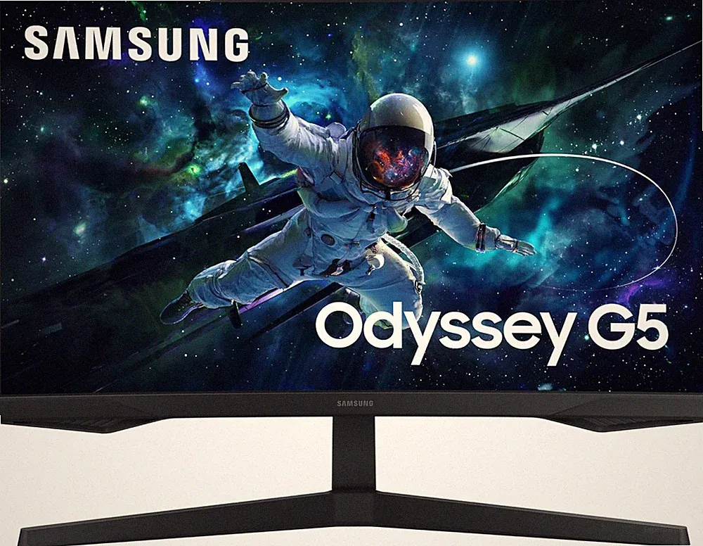 27-Inch Odyssey G55C Series QHD 1000R Curved Gaming Monitor, 1Ms(Mprt), HDR10