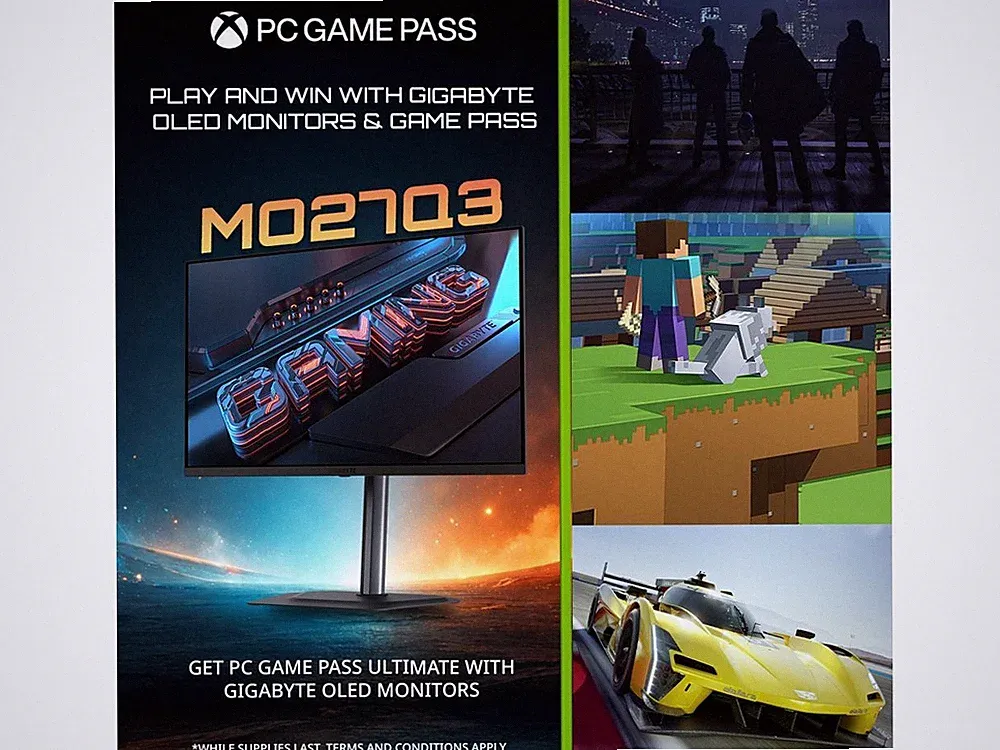 27 inch QHD 2K 1440P 360Hz AMD FreeSync Premium Pro & G-SYNC GIGABYTE