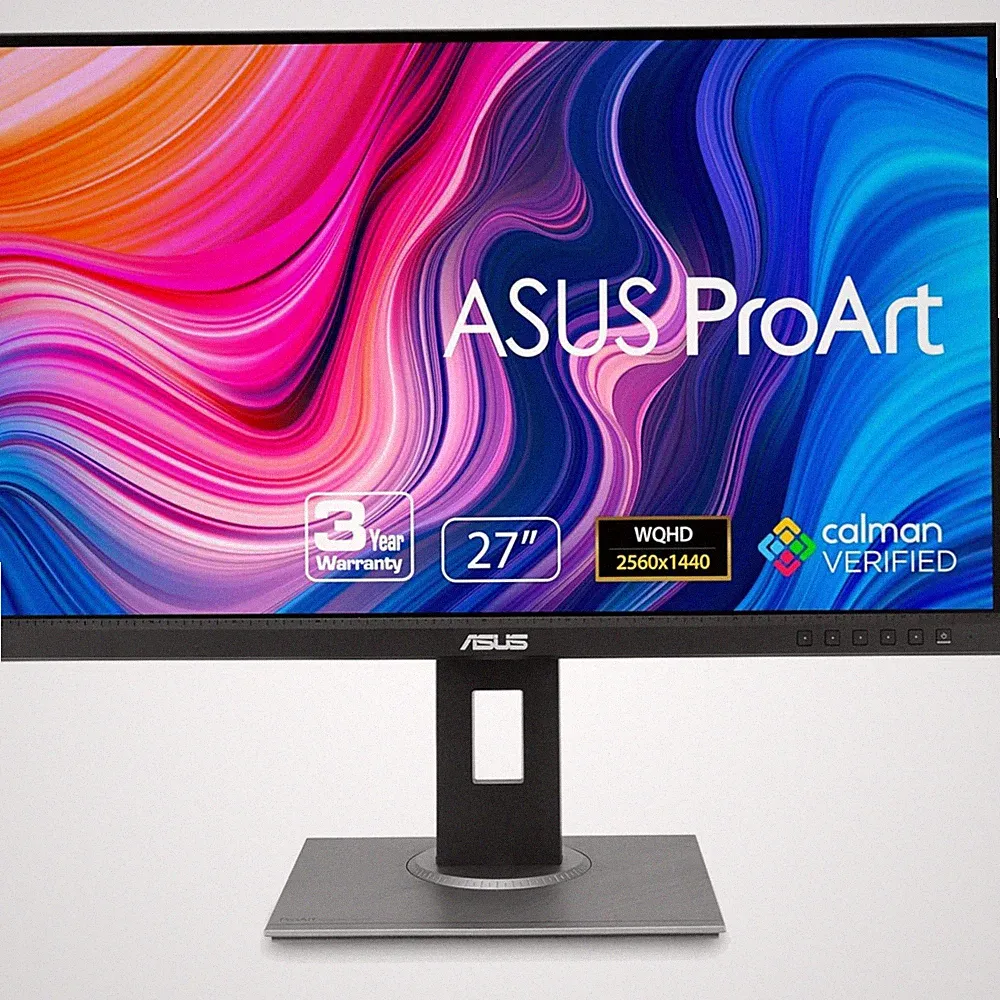 27-Inch WQHD IPS Monitor Calman Verified sRGB Rec. 709 Photo Video Editing