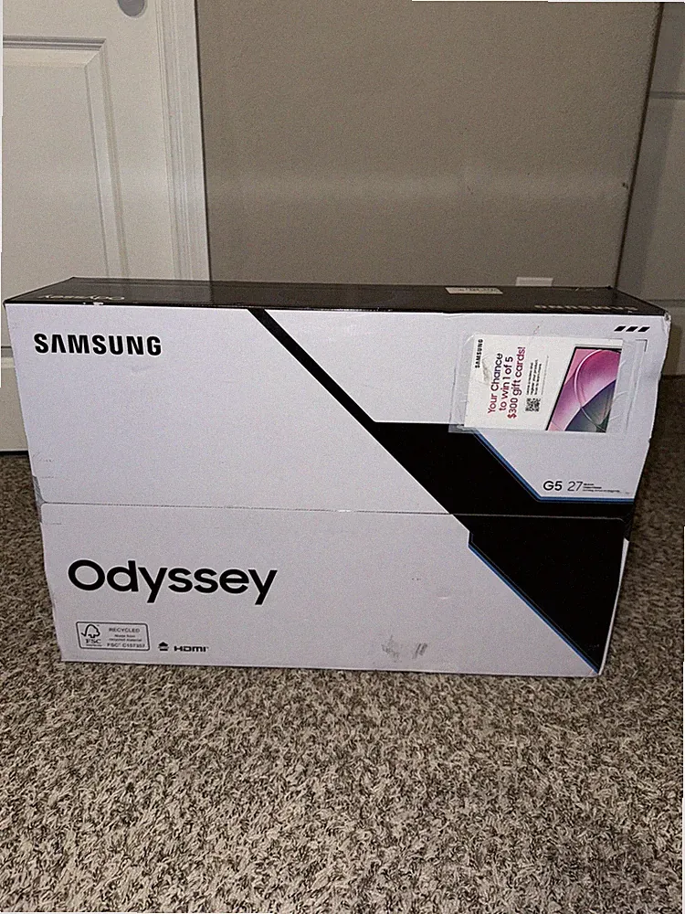 27" Odyssey G51C QHD 165Hz Ims HDR10 Gaming Monitor