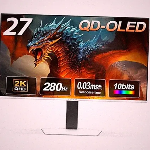 27" QD-OLED 2K QHD 2560 x 1440P 280Hz 240Hz PC 27 Inch 2K 280Hz/QD-OLED