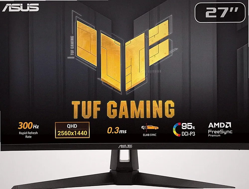 27'' QHD Gaming Monitor with Extreme Low Motion Blur Sync and Built-in Speakers