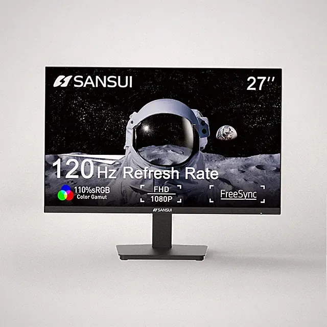 27" SANSUI Computer Monitor 100 Hz. Brand New