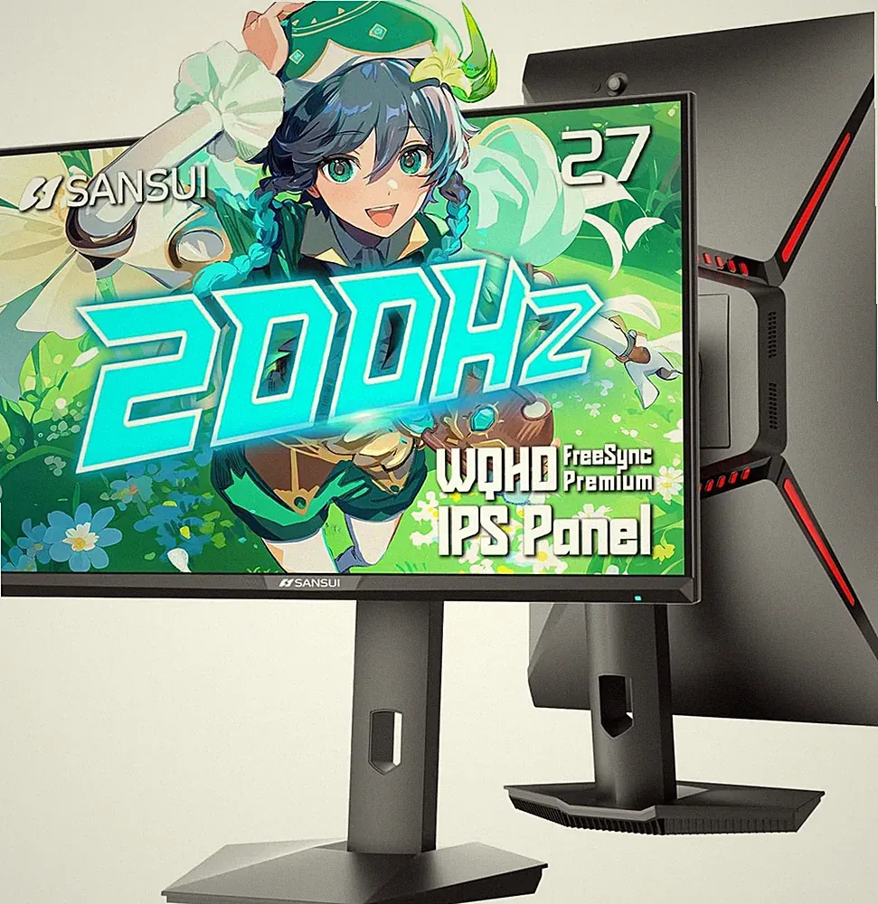 27" SANSUI Gaming Monitor 200 Hz