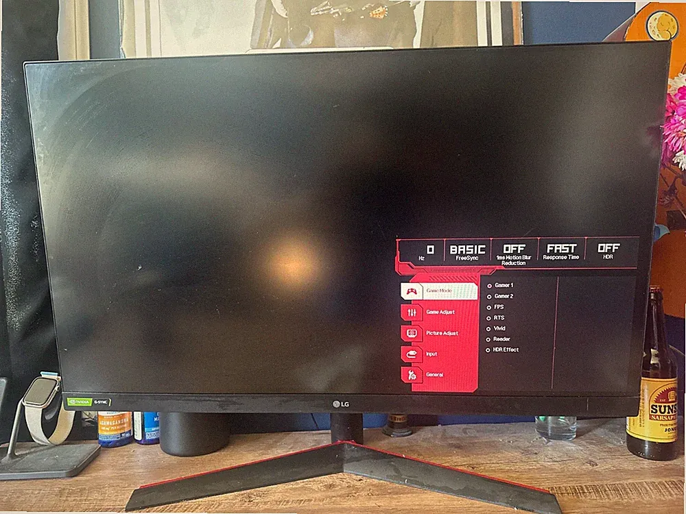 27" UltraGear™ QHD Nano IPS 1ms 144Hz G-SYNC Compatible Gaming Monitor 27GN850-B
