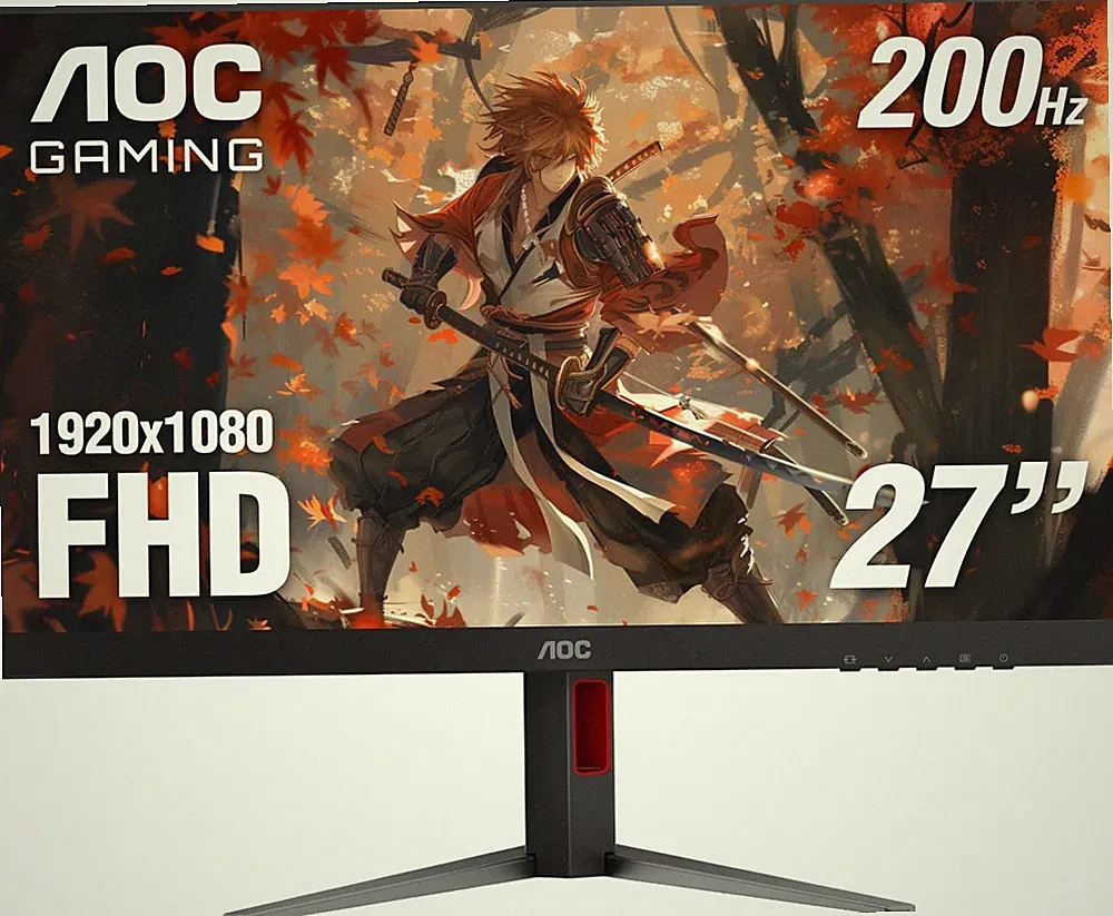 27G4H 27 Inch Gaming Monitor, Full HD 1920X1080, IPS Panel, 200Hz 0.3Ms MPRT, G