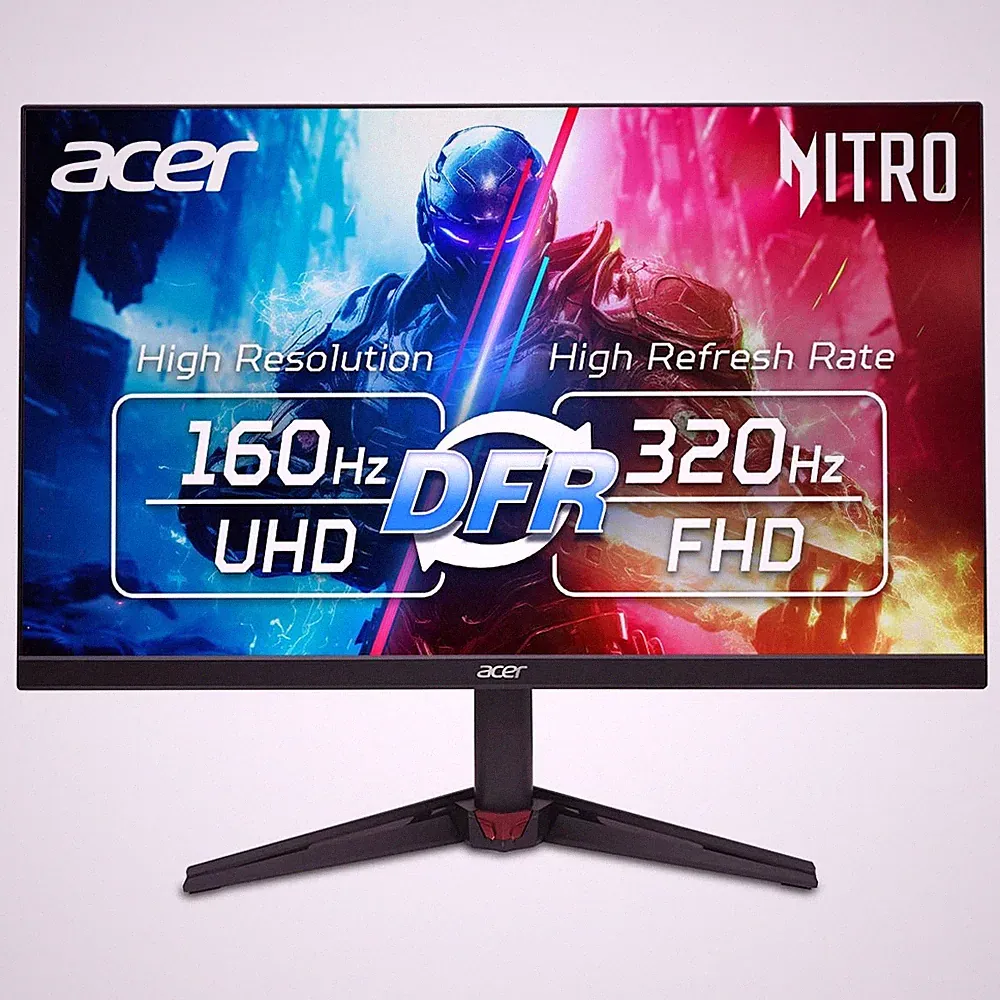 27in 4K 3840x2160 IPS 160Hz Gaming Monitor Acer Nitro VG270K V4bmiipx 320Hz