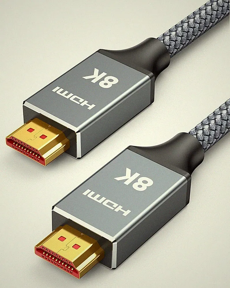 2ft 8K 4K@120Hz HDMI Cable 2.1, 48Gbps High Speed Cord for PS5/4, TV, Gaming...