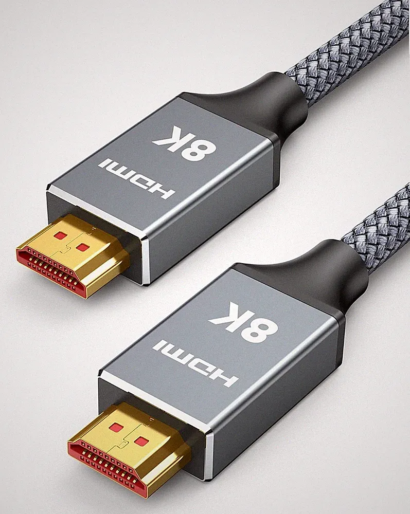2ft 8K 4K@120Hz HDMI Cable 2.1, 48Gbps High Speed Cord | for PS5/4, TV, Gaming C