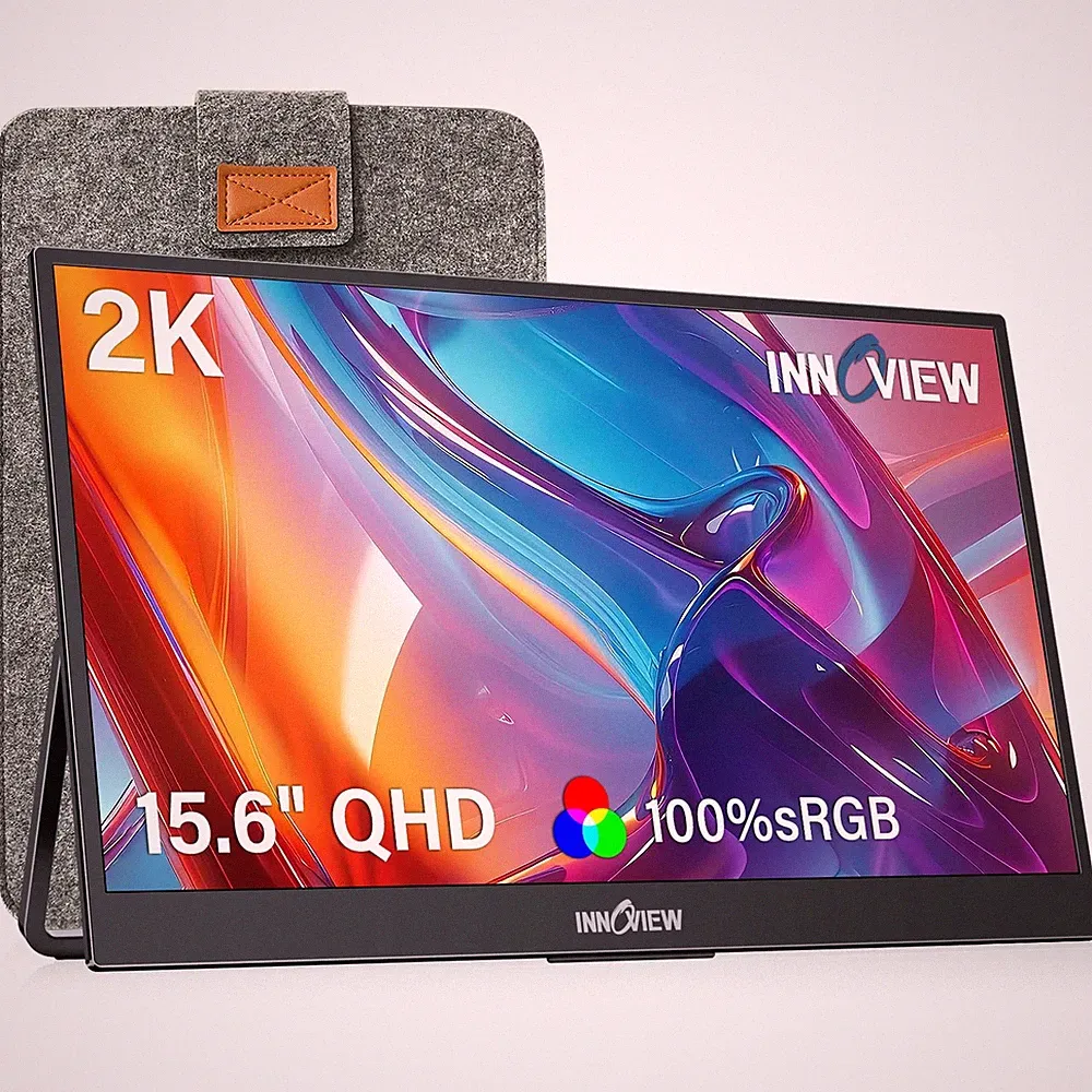 2K HDR Portable Monitor 15.6 USB C HDMI