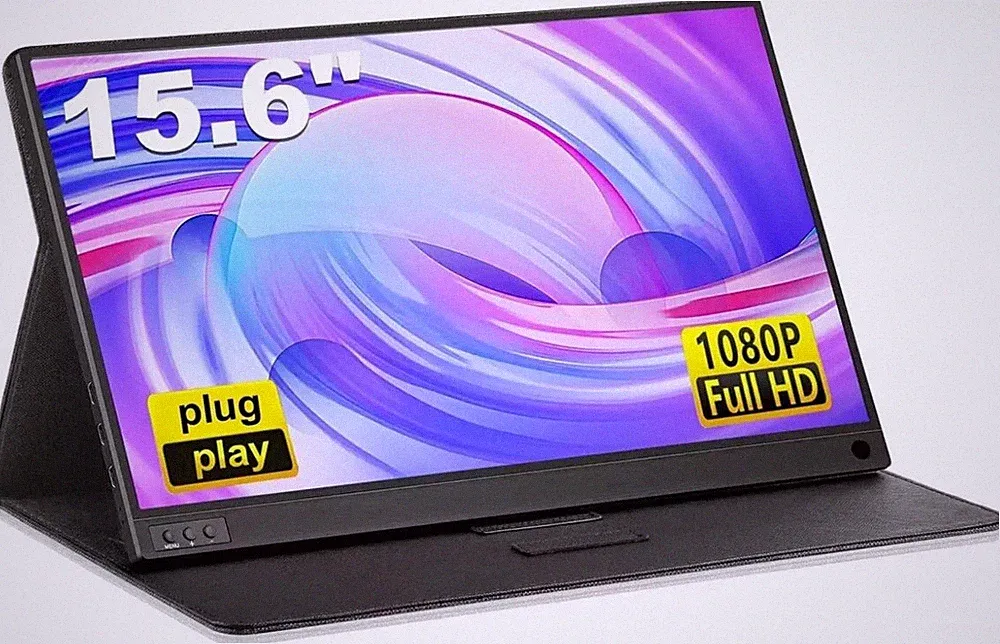 🌟2K Portable Portable Monitor 15.6” 144Hz Gaming Monitor 2560x1600 QHD sRGB🌟