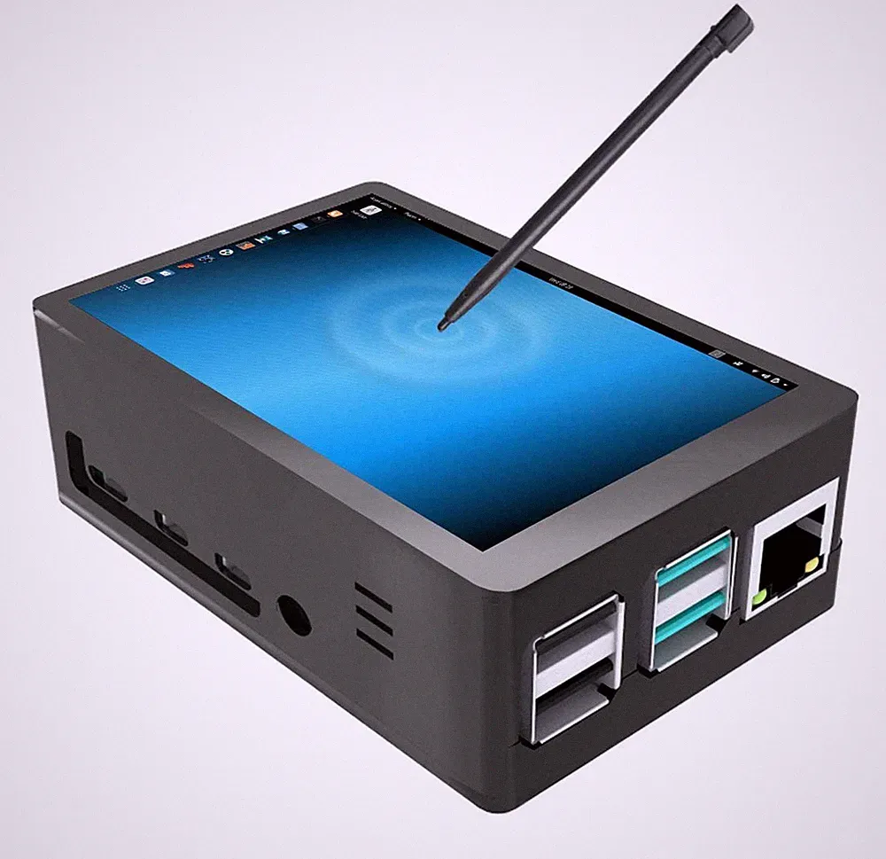 3.5 Inch Touch Screen With Case For Raspberry Pi 4 Monitor TFT LCD Display