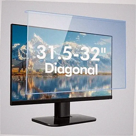 31.5-32 Inch Blue Light Filter for Computer Monitor, for 31.5-32 inch monitors