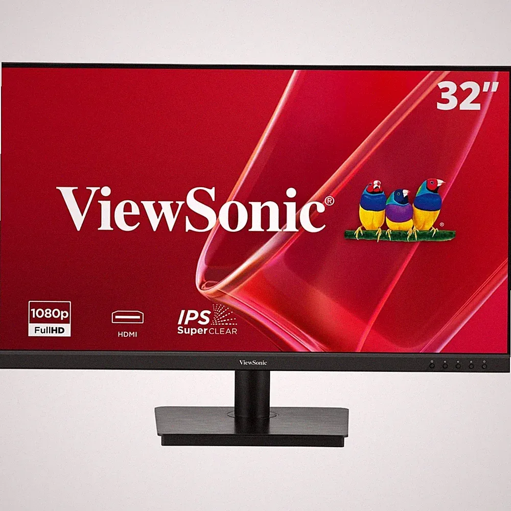 32" FHD IPS Monitor, 75Hz, Frameless, Built-in Speakers