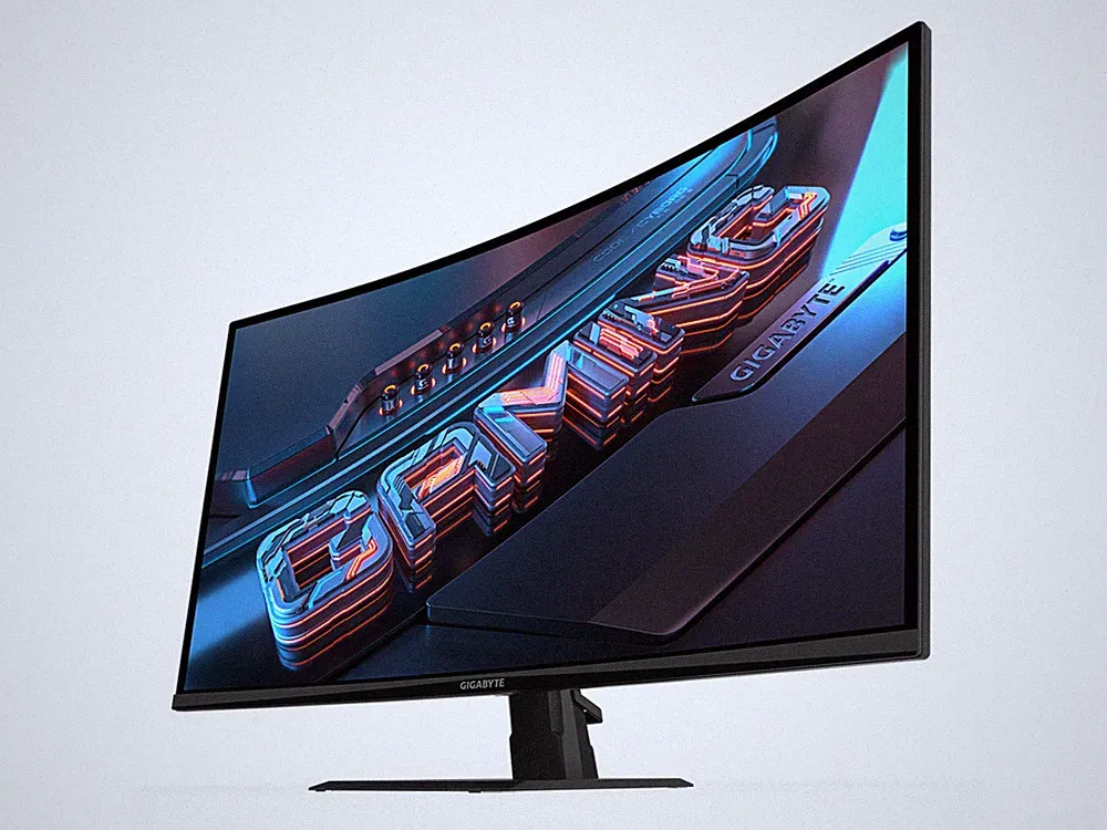 32 inch (31.5" viewable) QHD 2K 1440P 180Hz AMD FreeSync (Adaptive GIGABYTE