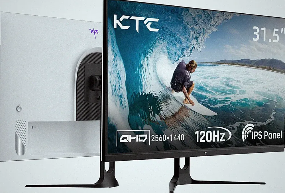 32 Inch Computer Monitor 2K - 1440P IPS Monitor 120Hz, Adaptive Sync, 109% Srgb
