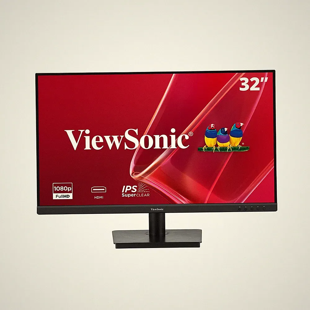 32 Inch FHD 1080p IPS Computer Monitor, 75Hz Frameless Desktop Monitor with B...