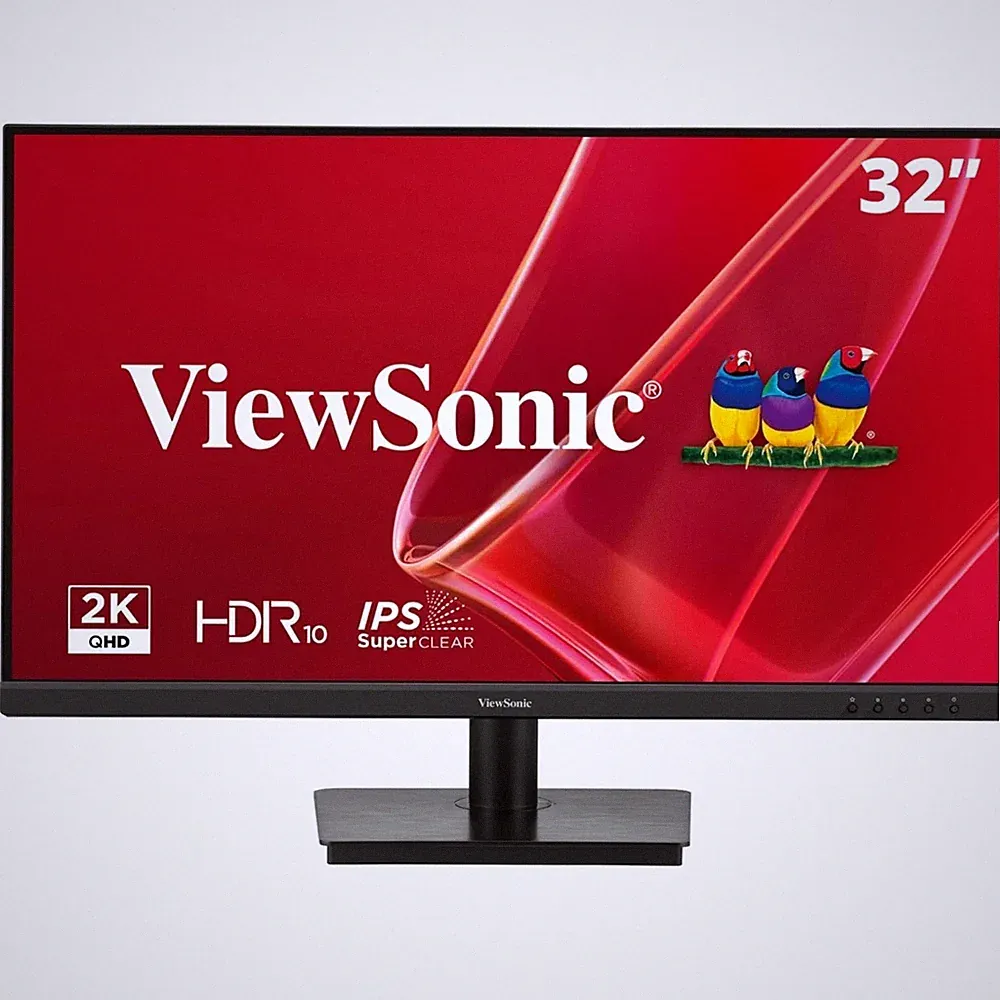 32" Quad HD IPS Monitor, 75Hz Refresh Rate, Frameless Design