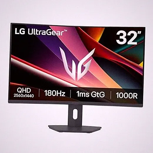 32G600A-B 32-inch Ultragear QHD (2560 x 1440) Curved Gaming 32G600A-B.AUSQ