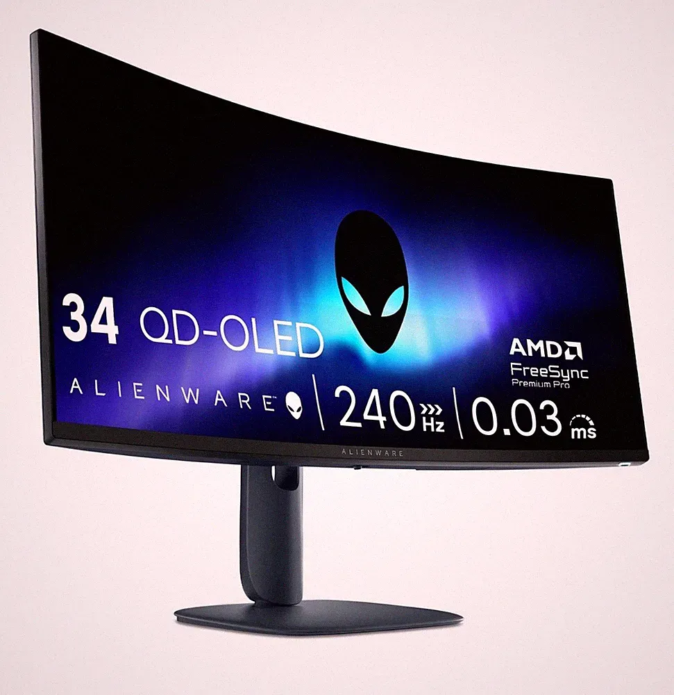 34 240Hz QD-OLED Curved Gaming Monitor - AW3425DW - 34.2-Inch WQHD (3440 X 1440)