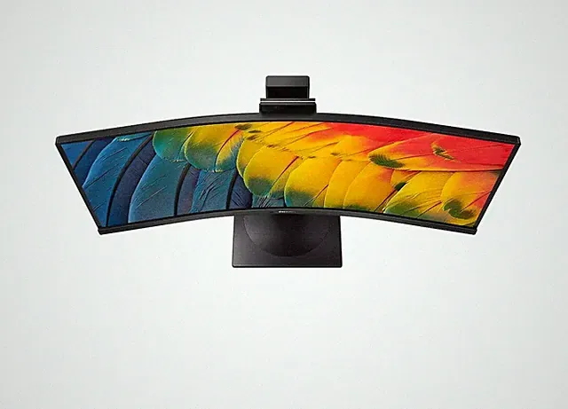 34 inch Curved Monitor LED WQHD 3440X1440 USB-C Webcam