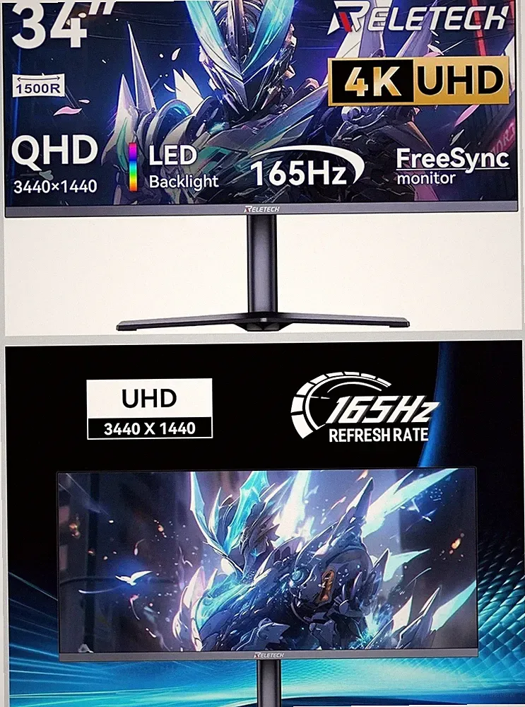 34 inch ultra wide gaming monitor 4k