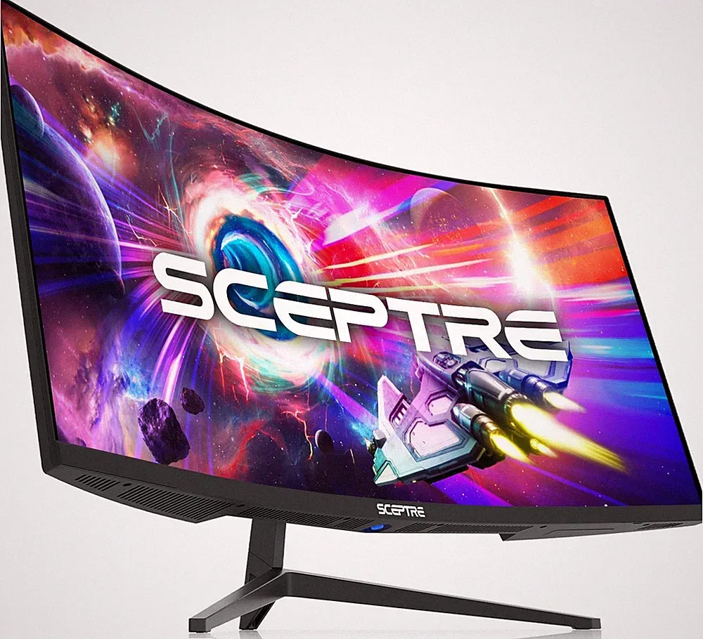 34-Inch Curved Ultrawide WQHD Monitor (3440 × 1440), R1500, up to 180Hz/165Hz, D