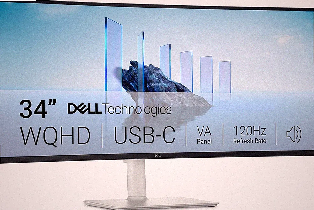 34 plus USB-C Curved Monitor - S3425DW - 34-Inch (3440 X 1440) up to 120 Hz 21:9