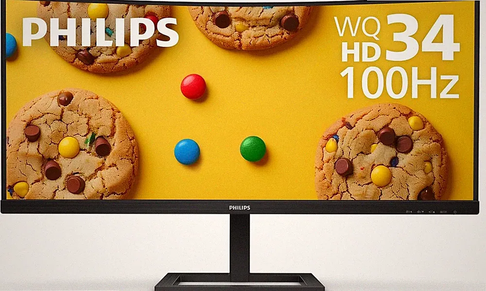 346E2CUAE 34'' Curved Frameless Ultrawide QHD 3440X1440,100Hz 1Ms MPRT, Srgb 121